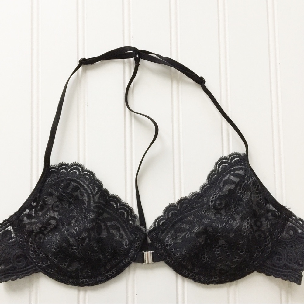NWOT Free People What She Said Underwire Black Bra - Picture 3 of 4